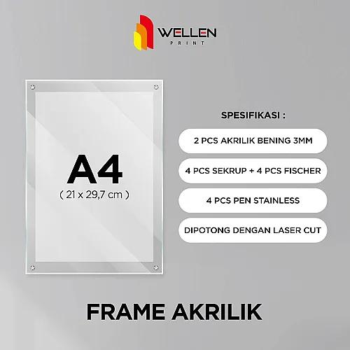 Frame Akrilik A4