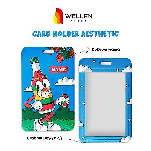 Card Holder PVC Aesthetic Custom